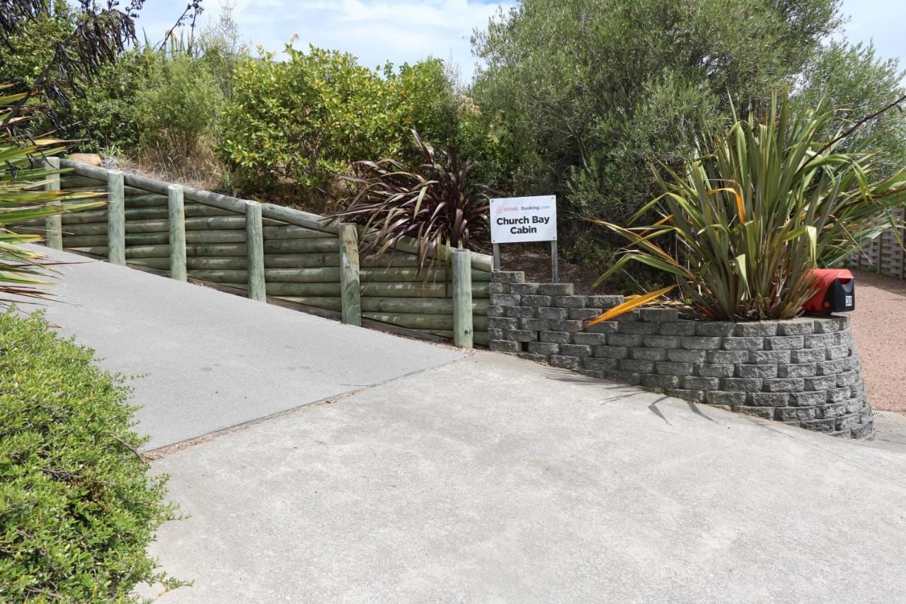 Church Bay Cabin: Sunny, Great Views Apartamento Lyttelton Exterior foto