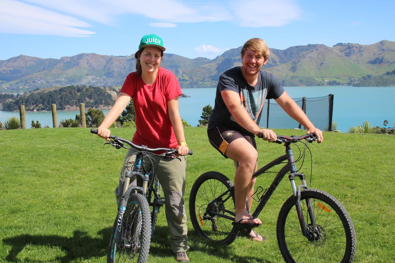 Church Bay Cabin: Sunny, Great Views Apartamento Lyttelton Exterior foto